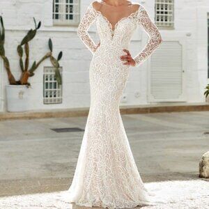 Eddy K Renata Wedding Dress, Wedding Dress Size 6